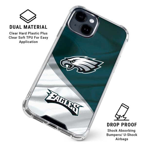 NFL Philadelphia Eagles iPhone 15 Clear Case